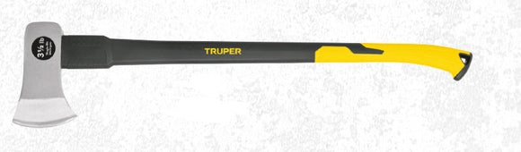 Truper 3-1/2-pound Single Bit Michigan Axe Fiberglass Handle (34