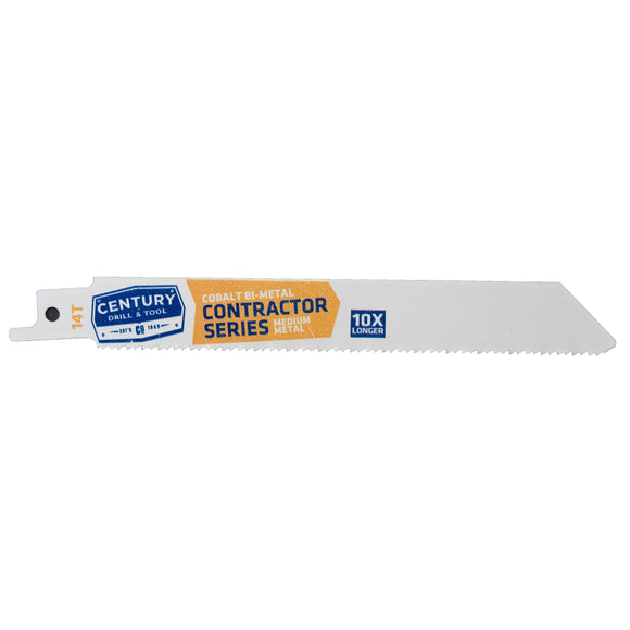 Century Drill And Tool Contractor Series Reciprocating Saw Blade 14t X 6″