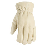 Wells Lamont Cowhide Full Leather Slip-On Work Gloves