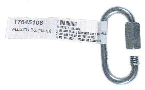 Campbell 1/8 Quick Link, Steel, Zinc Plated, #7350