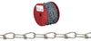 Campbell #1 Inco Double Loop (Inco) Chain, Zinc Plated, 250' per Reel