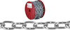 Campbell 2/0 Passing Link Chain, Zinc Plated, 50' per Reel
