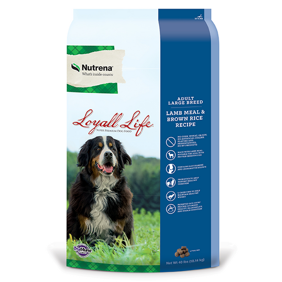 Nutrena® Loyall Life® Adult Large Breed Lamb Meal & Rice