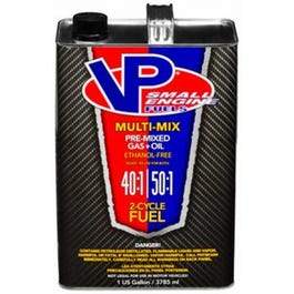 Premixed Small Engine Fuel, Multi-Mix 40:1/50:1, Gallon