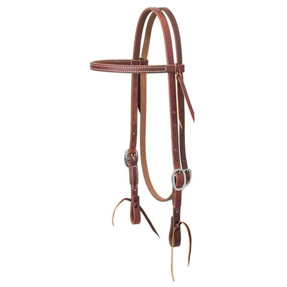 Weaver Working Tack Economy Browband Headstall, 5/8