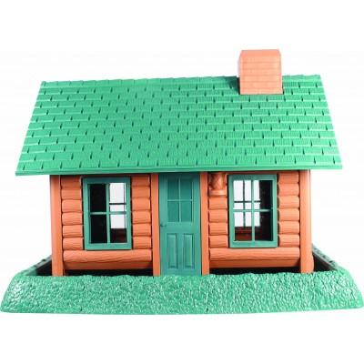 Village Collection Log Cabin Bird Feeder