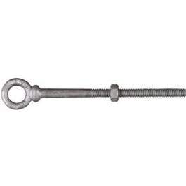 Forged Eye Bolt, Galvanized, 1/4 x 4-In.