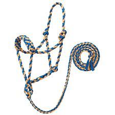 Weaver Braided Rope Halter with 10' Lead