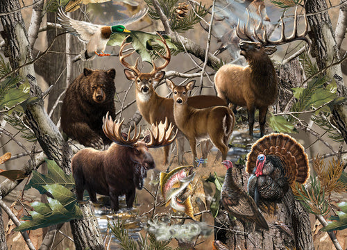 Masterpieces Realtree Open Season 1000pc Jigsaw Puzzle (Puzzle Game, 19.25 x 26.75)