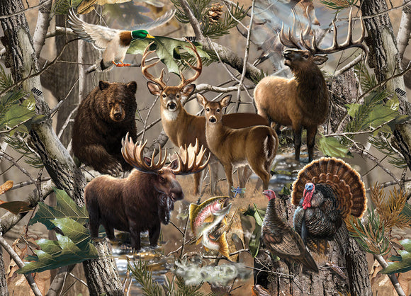 Masterpieces Realtree Open Season 1000pc Jigsaw Puzzle (Puzzle Game, 19.25