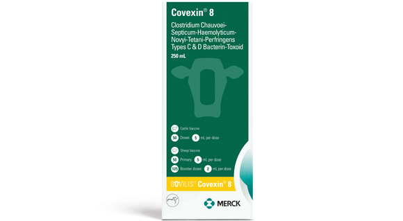 Merck Bovilis® Covexin® 8, 50 Dose