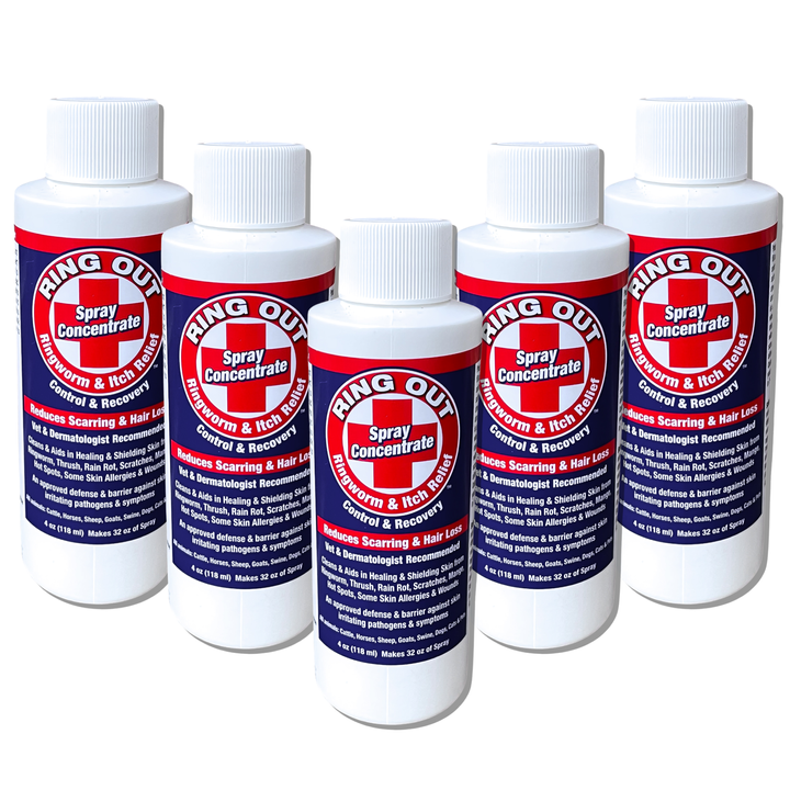 Pingworm Spray FlexTran Ring Out Concentrate Spray For Ringworm Control. Works on All ...