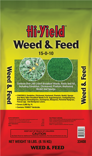 Hi-Yield WEED & FEED 15-0-10