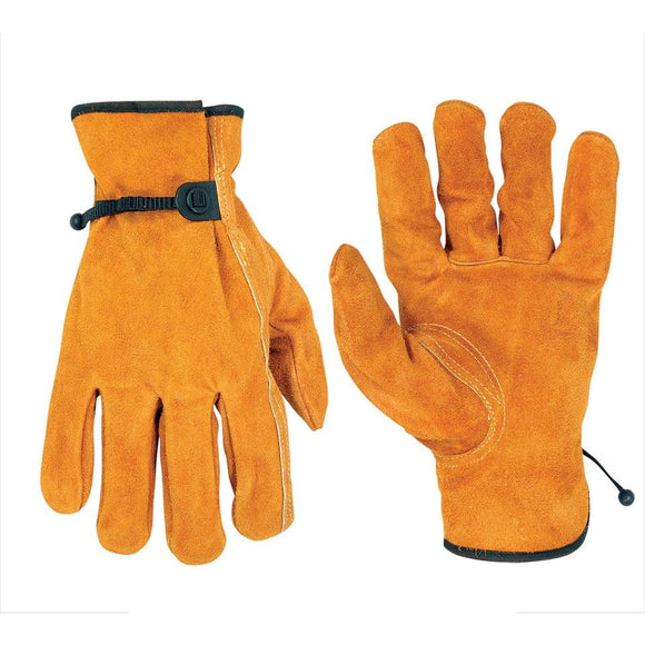 Custom LeatherCraft Split Cowhide Driver Gloves