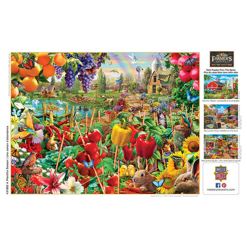 MasterPieces Farmers Market A Plentiful Season 750 Piece Puzzle (Puzzle Game, 18